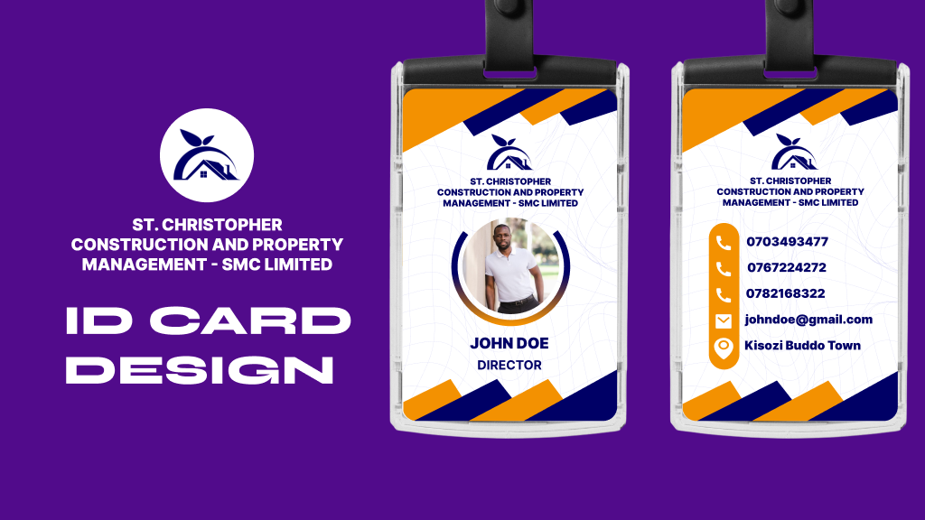 Preview of St. Christopher Construction And Property Management ID Cards